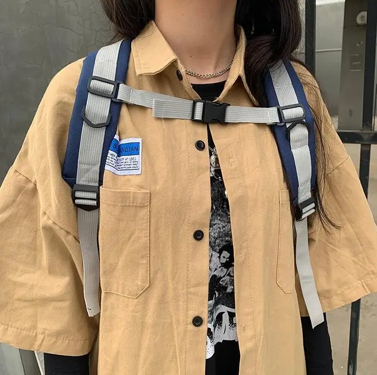 New women's bag 2019 high quality nylon cloth waterproof backpack lovers travel casual fashion large capacity student b | Багаж и