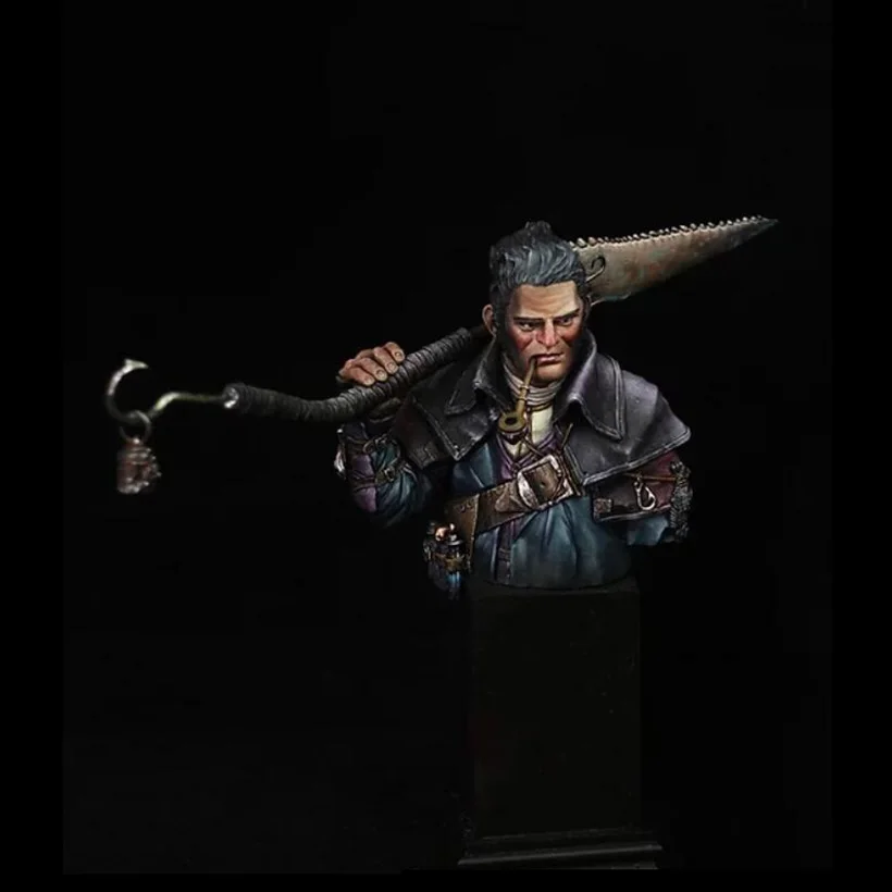 

1/10 фантастический бюст в стиле древнего офицера, рандомные наборы, миниатюрный gk, разборка, неокрашенный