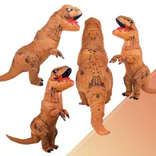 Adult Inflatable Costume Dinosaur Costumes T REX Blow Up Fancy Dress Mascot Cosplay Costume For Men Women Kids Dino Cartoon