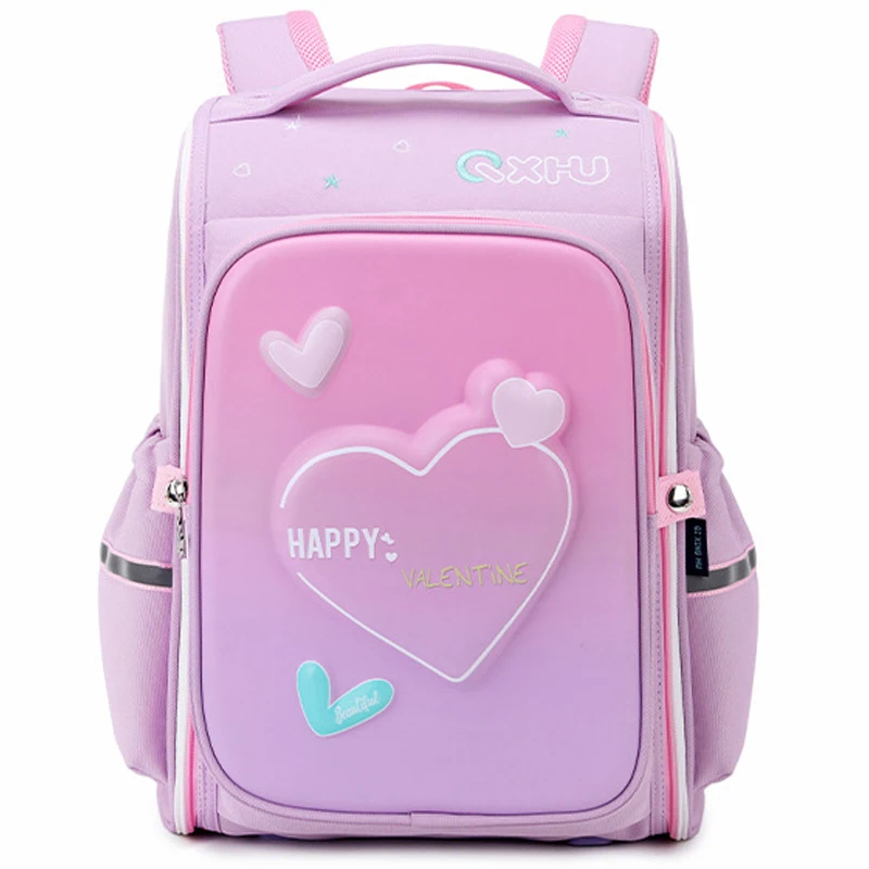 

Cute Girls School Bags Children Primary Backpack Lovely pink Print Princess Schoolbag Cute flower Kids Bookbags Mochila Escolar