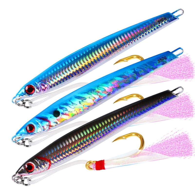 

Металлическая рыболовная приманка, 250 г, 17 см