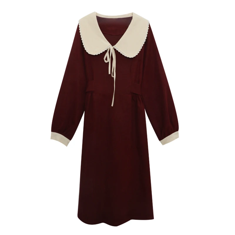 

Maid Dress Plus Size Casual Maxi Dresses For Women Gothic Black Elegant Kawaii Cute Korean Fashion Vintage 2021
