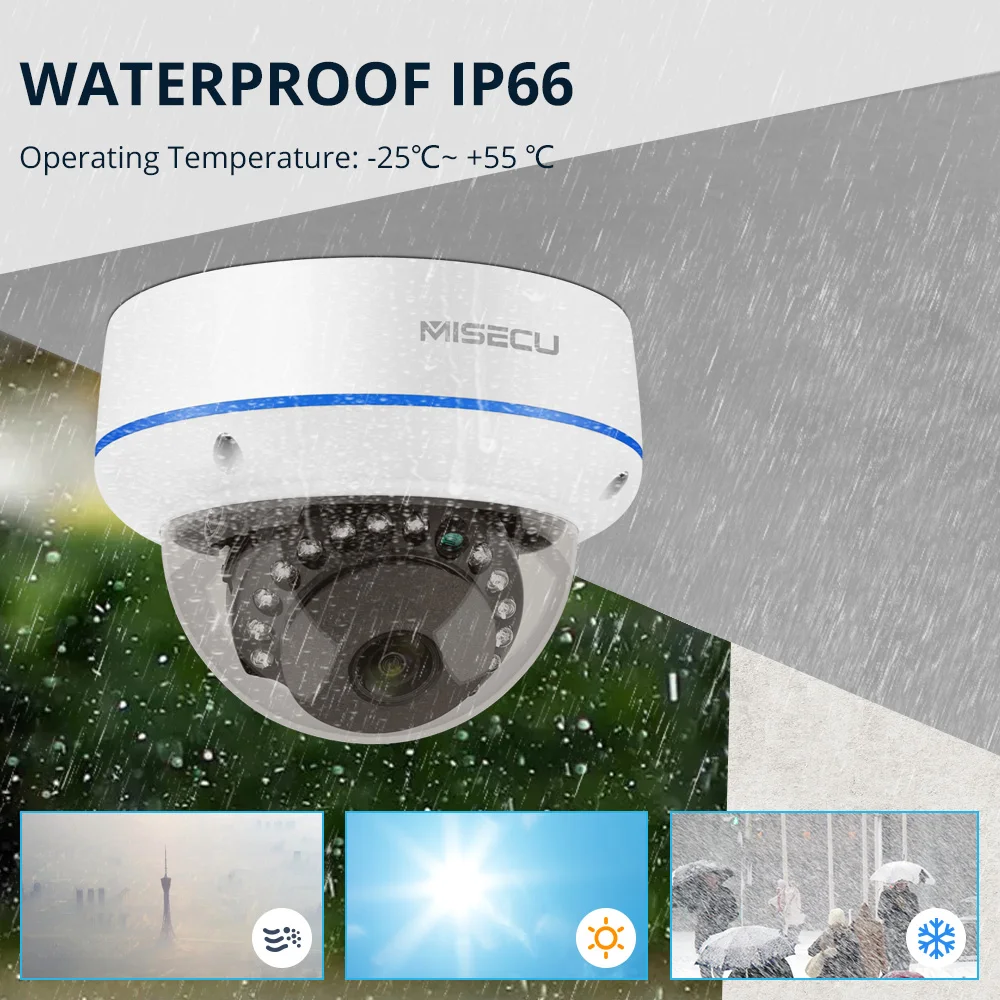 misecu 4ch 8ch 3mp poe nvr kit security camera h 265 cctv system indoor audio record ip dome camera p2p video surveillance set free global shipping
