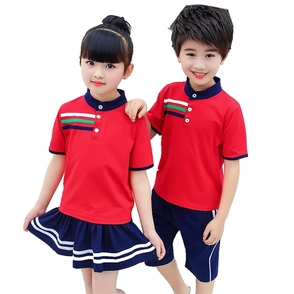 Школьная форма костюм с коротким рукавом школьная одежда | Тематическая и