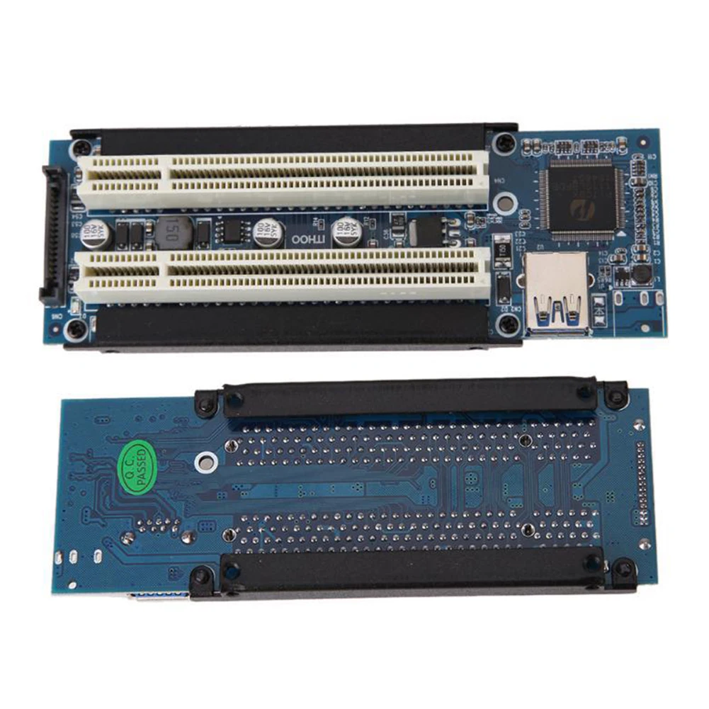 

PCI Express Extender Adapter Converter Notebook Smartphone Expansion Converter PCI-E To Dual PCI Riser Card for Desktop