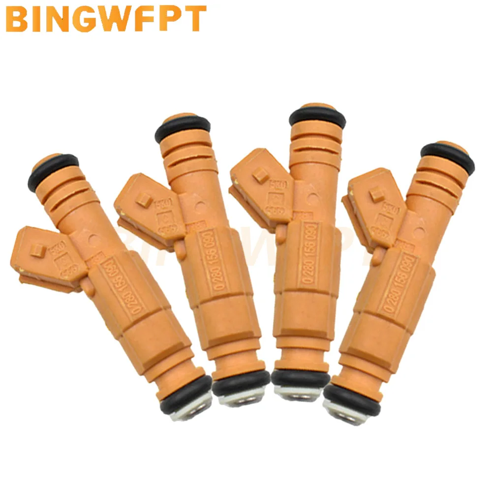 

4Pcs Fuel Injector Nozzle OEM 0280156090 25165453 93360886 96362611 For French Car fuel filling nozzle