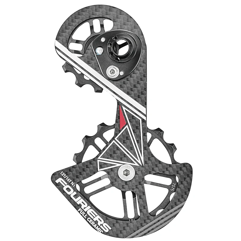 Задний переключатель передач для дорожного велосипеда шкивы 12T 16T карбоновый