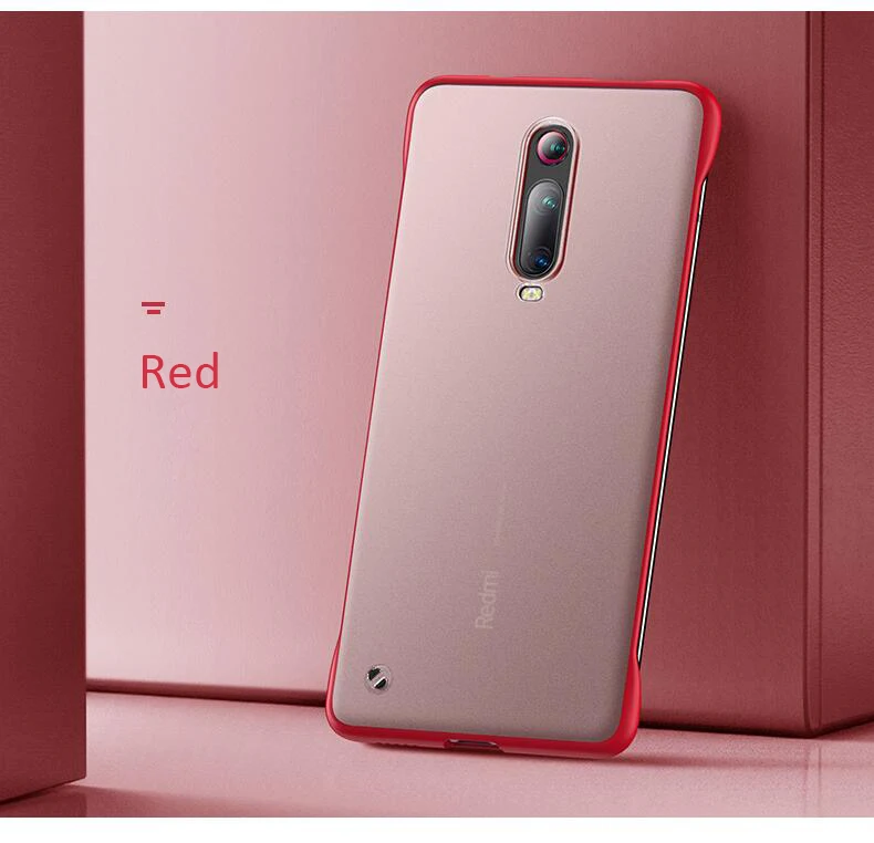Жесткий прозрачный чехол для Xiao mi A2 A3 9 Cc9e Red 7 7a Note K20 Pro Thin Прозрачный Xiaomi 9t Cc9