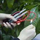 Силиконовый провод Универсальный зонд Тесты приводит булавки для цифровой мультиметр иглы мультиметра Тесты er зонд 20A 1000V 1 пара