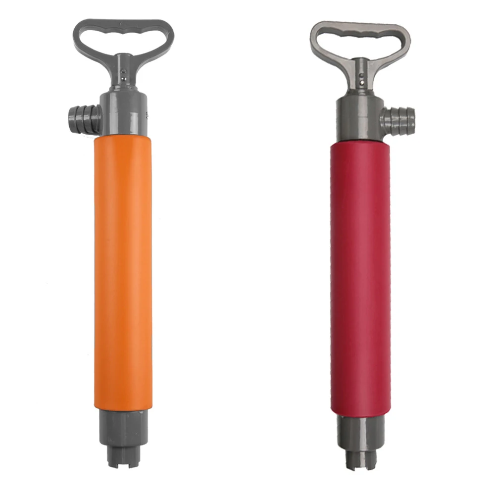 Каяк ручной насос поплавковым держателем Трюмная помпа для байдарки