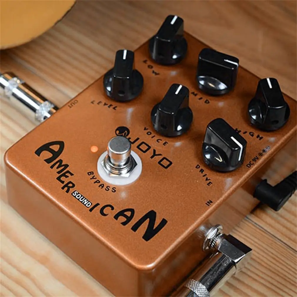 JOYO гитарный усилитель имитатор эффектов педаль искажений VOX Fander Marshall MESA Boogie True