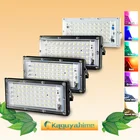 Светодиодный прожектор 50 Вт, 100 Вт, 220 В, 240 в, уличная лампа, светодиодный точечный водонепроницаемый садовый светильник IP65, квадратный светильник отражатель, светодиодный прожектор