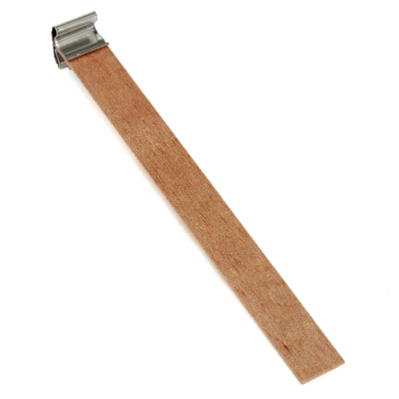 B 12.5mmx150mm 50 шт. 50/60/90/130/150 мм деревянный фитиль свечи с подсвечником деревянный фитиль ядро для подачи соевый воск свечи Parffin - Цвет: B 12.5mmx150mm