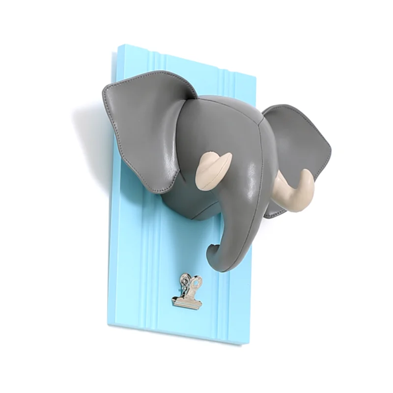 Искусственная кожа животное слон настенный орнамент художественное украшение