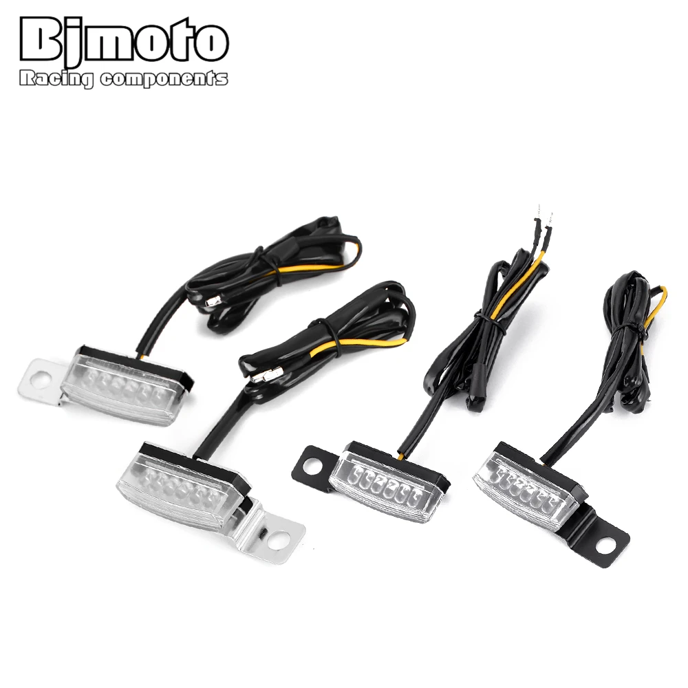 Светодиодный мини-фонарь для мотоцикла задний светильник номерного знака