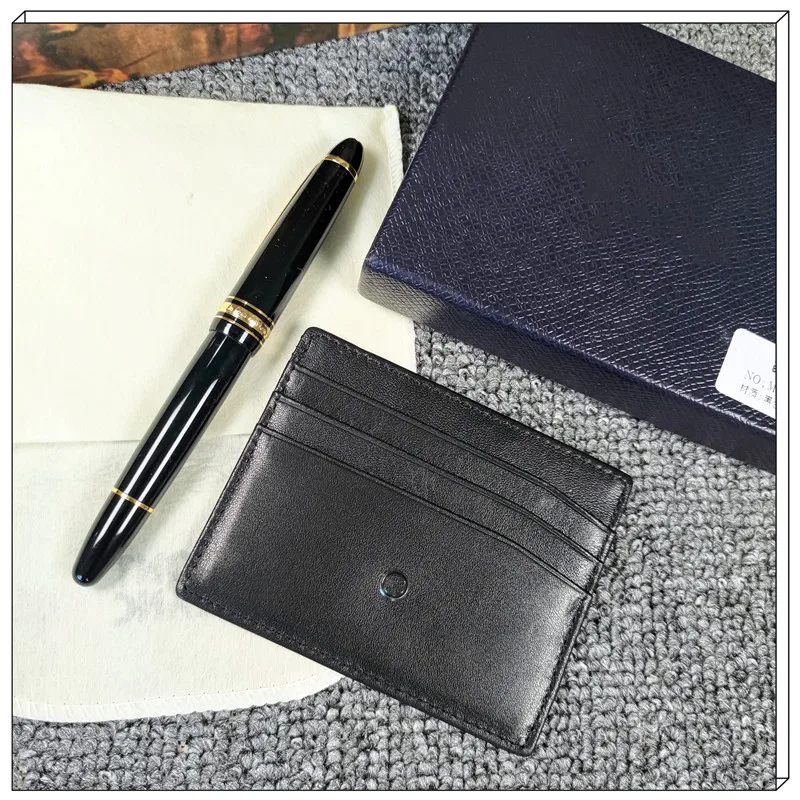 Чехол для карт кошелек монет чехол визиток кожаный бумажник M hex star B 100% Мужской