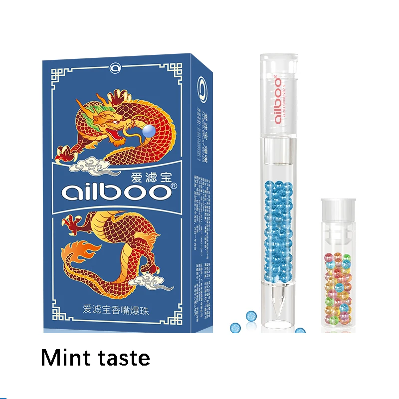Капсулы для сигарет Ailboo Burst курительные с многоцветным фруктовым вкусом