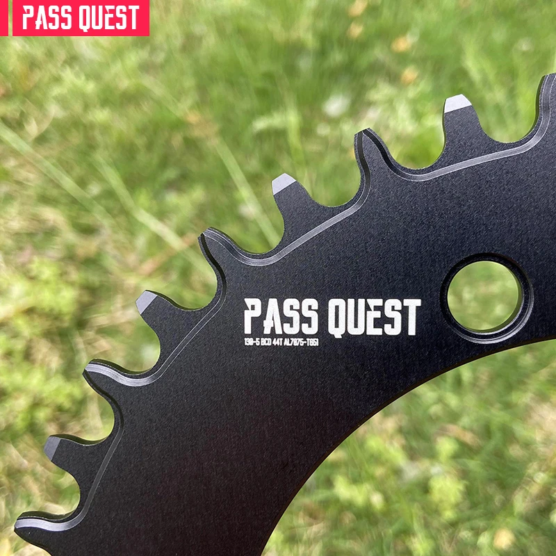 Замкнутый диск PASS QUEST 130BCD для дорожного велосипеда монолитный 42/44/46/48/50/52/54/56/58T