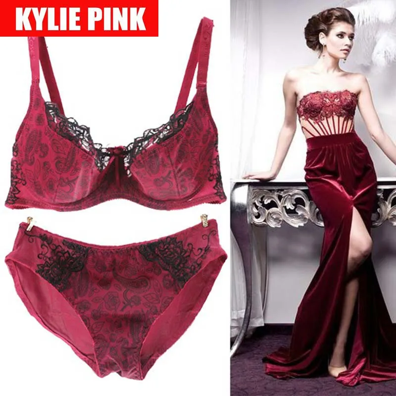 Женский сексуальный комплект бюстгальтеров кружевное Сетчатое Ультра тонкое