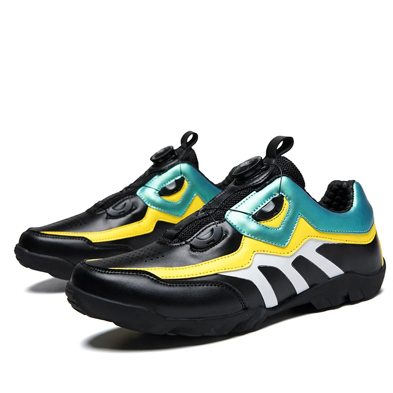 

Professional Cycling Shoes Men Road Bike Shoes SPD Compatible MTB Sneakers Bicycle Shoes Breathable Self-locking Ride Bicycle
