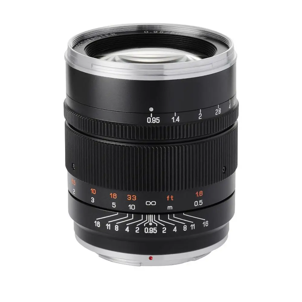 ZHONGYI 50 мм F0.95 F/0 95 III MF ручная фокусировка Mitakon Speedmaster объектив камеры полная Рамка