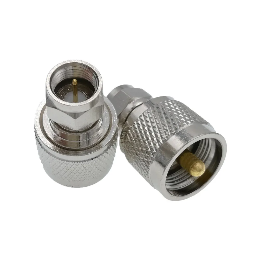 UHF Male PL259 к F RF коаксиальный адаптер 1 шт. | Обустройство дома
