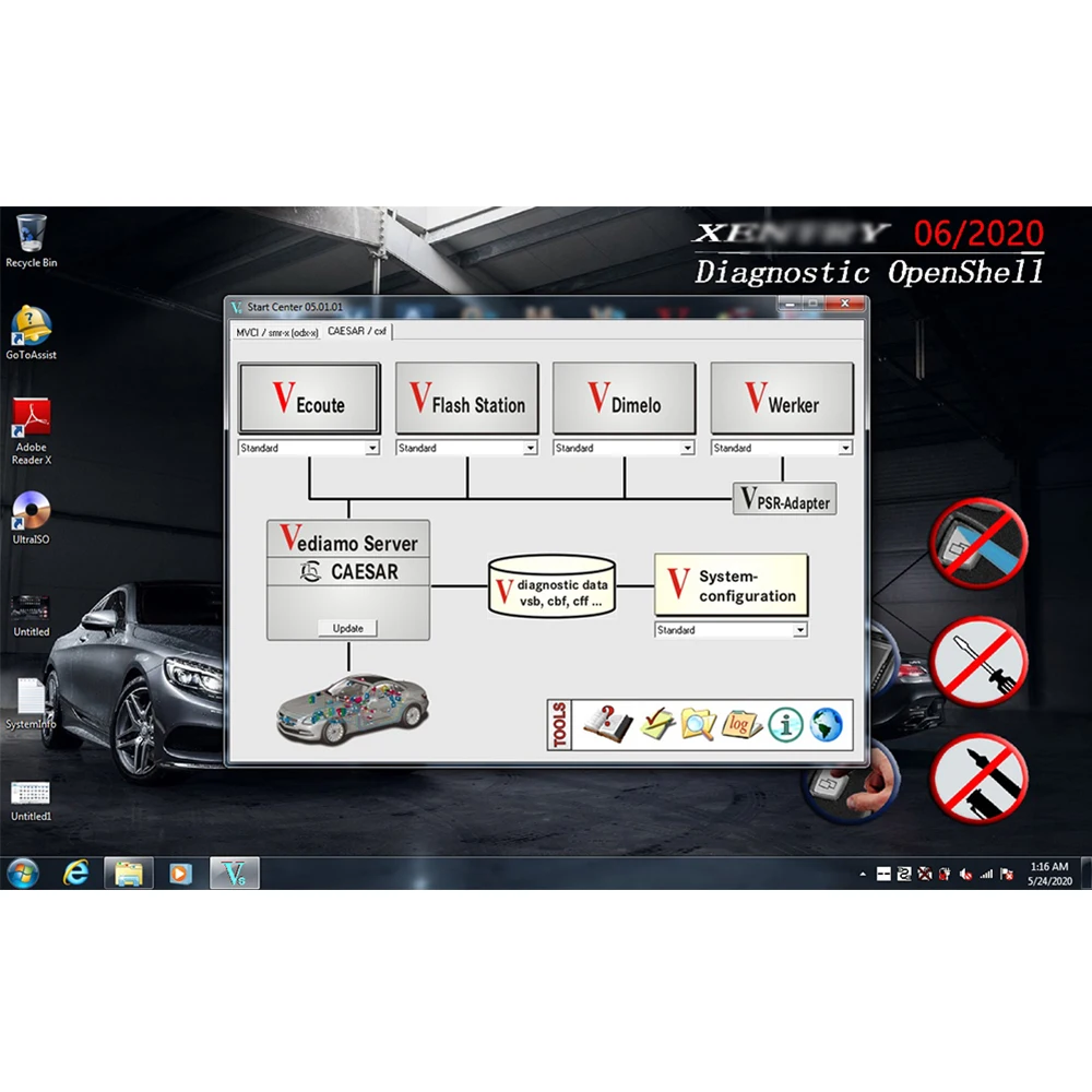 Диагностическое программное обеспечение V2021.03 для MB Star C4 C5 C6 Xen Try Dts ccc Das Vediamo WIS HHT WIN