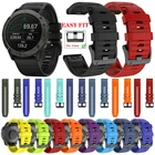 Ремешок для часов QuickFit 22 мм для Garmin Forerunner 945 935 Easyfit силиконовый ремешок на запястье для Garmin Fenix 6 6 Pro Fenix 5 5Plus