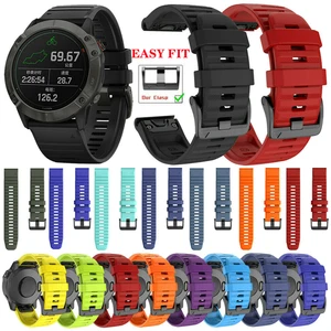 Ремешок для часов QuickFit 22 мм для Garmin Forerunner 945 935 Easyfit силиконовый ремешок на запястье для Garmin Fenix 6 6 Pro Fenix 5 5Plus