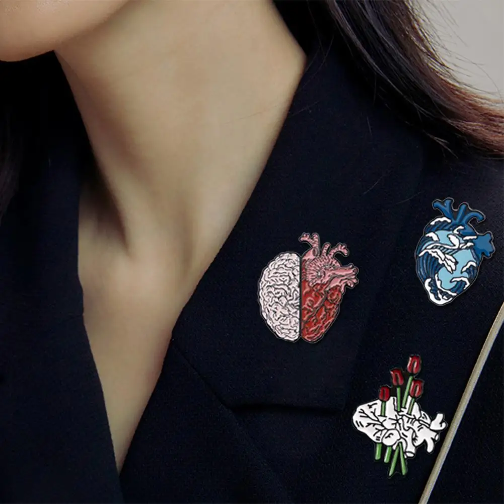 Эмалированная булавка 2 в 1 ручной работы из высококачественных материалов