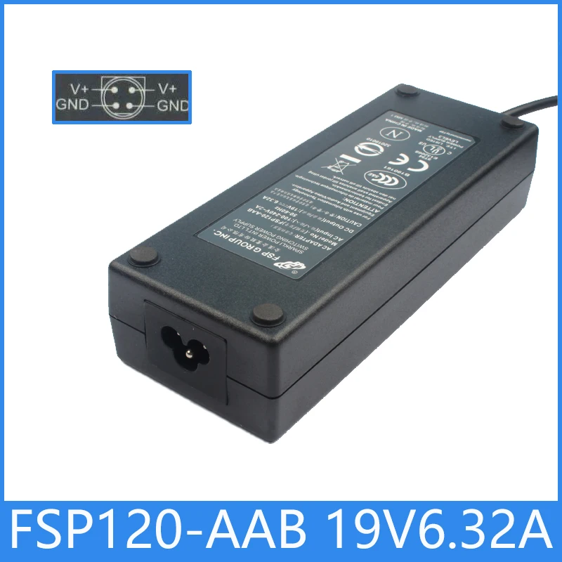Оригинальный FSP FSP120-AAB 19V 6.32A 120W AC адаптер Зарядное устройство источник питания для