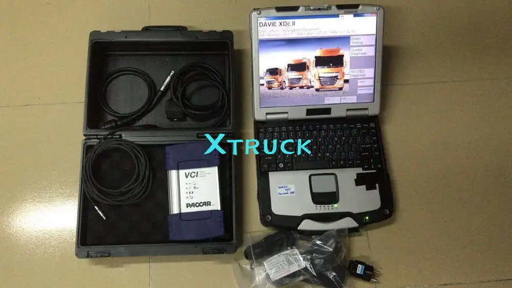 

for DAF DAVIE XDc II for DAF VCI560 MUX DAF Davie developer model +Thoughbook CF19 laptop ready to use