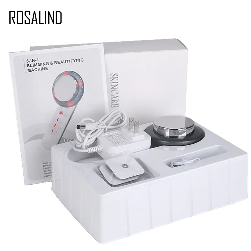 ROSALIND 3 в 1 Многофункциональный ручной ультразвуковой массаж инфракрасный