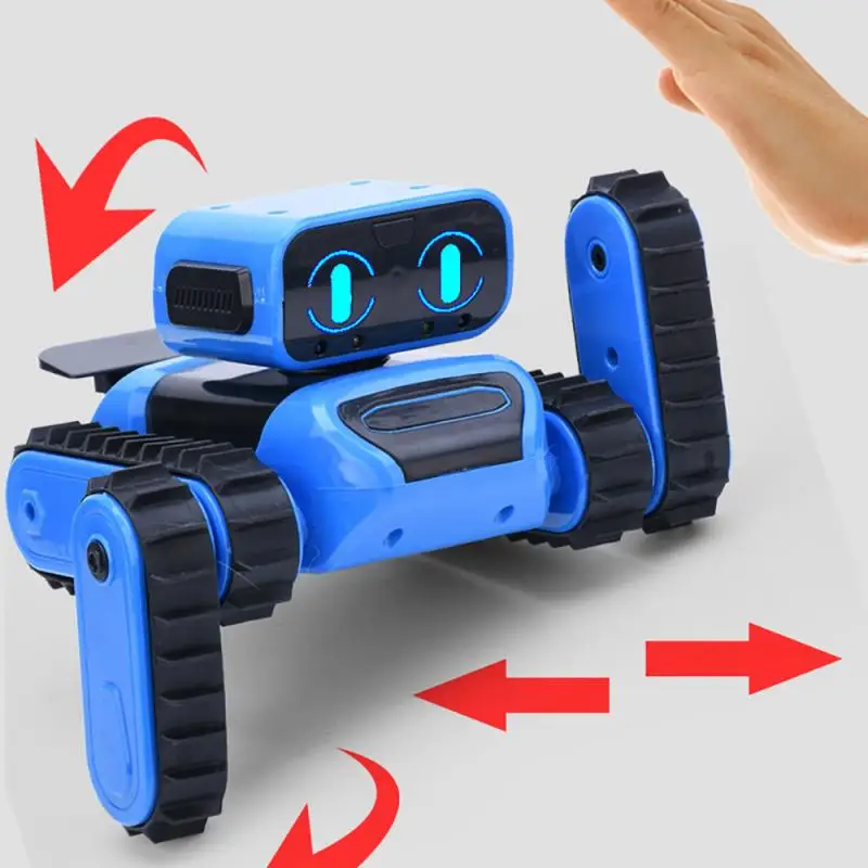 Intelligent Induction Robot Assembled Electric Follow With Gesture Sensor Obstacle Avoidance Kids Toy Education TSLM1 | Игрушки и хобби