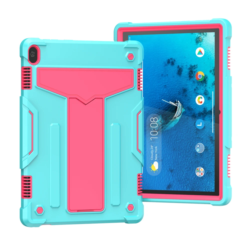 

Tablet Cover Stand Case for Lenovo Tab M10 Tab TB-X605F/L TB-X505F M10 plus TB-X606F M8 TB-8705 P11 J606F Coque PC Silicon #S