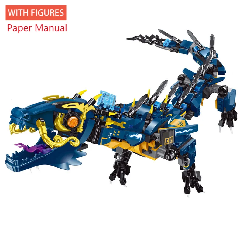 Ninjagoes Dragon knight строительные блоки детские игрушки Сделай Сам Кирпичи подарки на