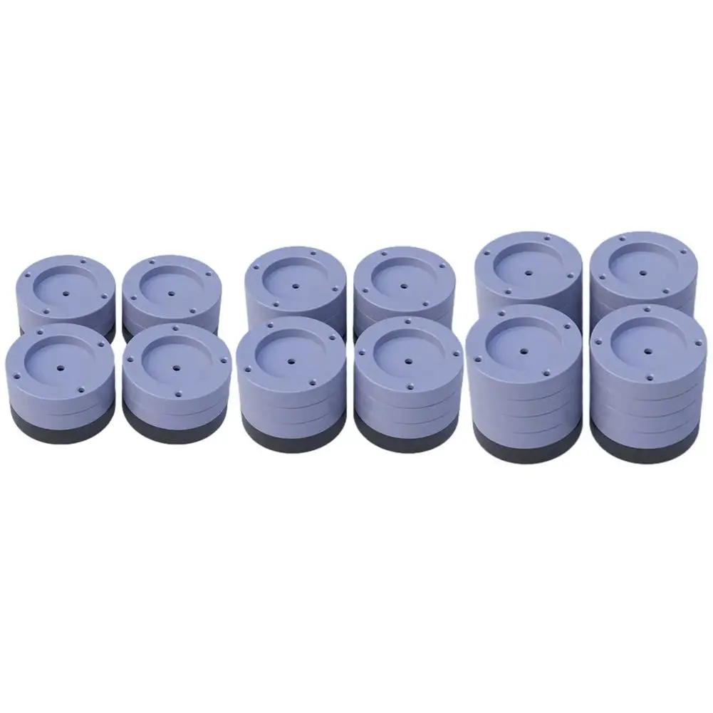 

4pcs Kitchen Bathroom Mat Anti-slip And Noise-reducing Washing Machine Feet Non-slip Mats Refrigerator Anti-vibration Pad NEW