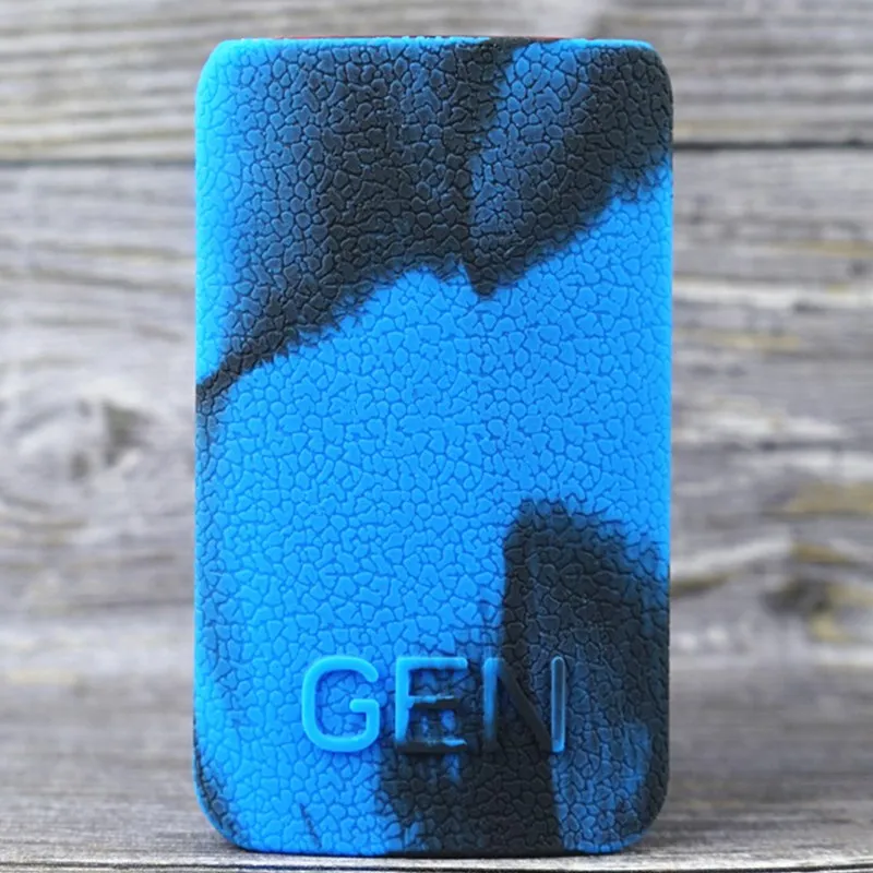 2 шт Защитный силиконовый чехол для GEN 220w pod mod kit текстура кожи Чехол резиновый