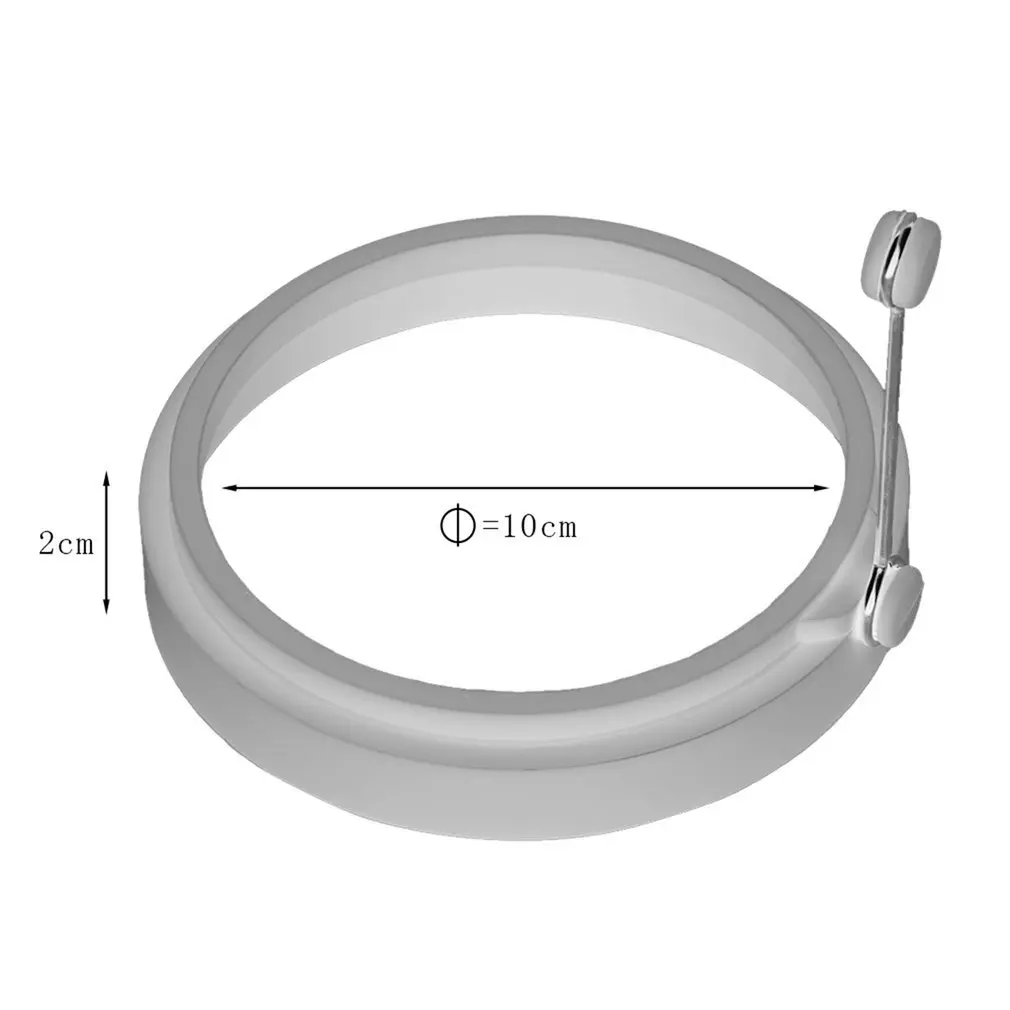 

Creative Round Shape Silicone Omelette Mould Shape for Eggs Frying Pancake Cooking Mould Breakfast Essential