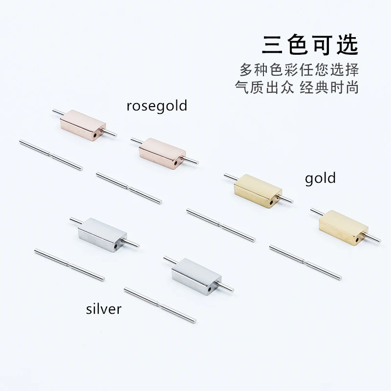 

Высококачественные конечные звенья, подходящие для Patek Philips Nautilus PP 5711 5712 г, серебристый, золотой, розовое золото, нержавеющая сталь 316L, беспла...