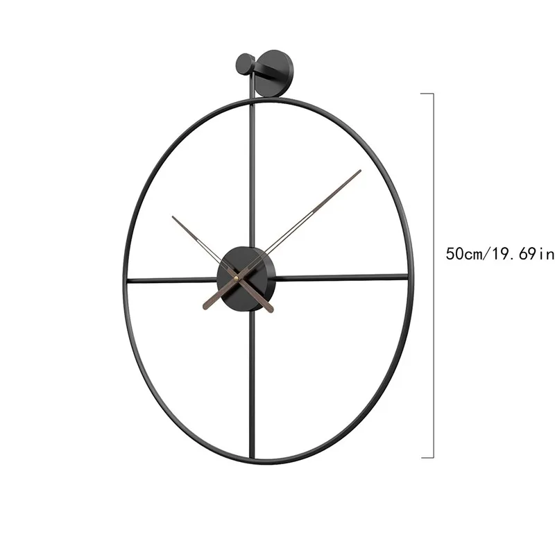 

Large Wall Clock Modern Design Luxury Clocks for Home Decor Office Iron Art Watches European Style Hanging Wall Watch Clock Gift