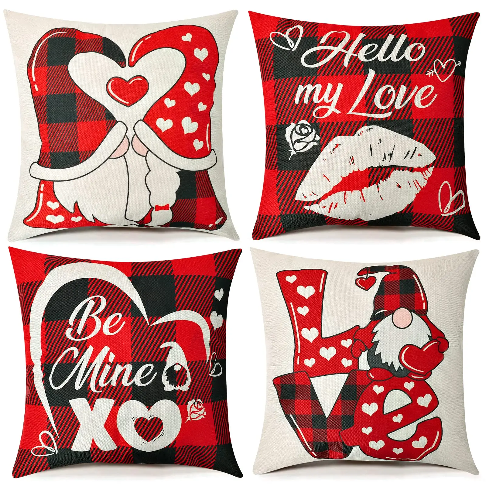 Чехол для подушки в стиле Дня Святого Валентина декоративный чехол кровати с