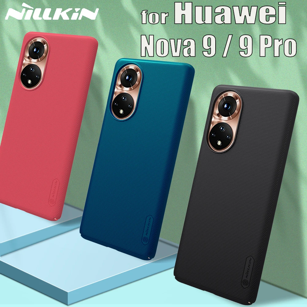 

Чехол Nilkin для Huawei Nova 9 Pro, чехол Nillkin с матовым покрытием, Жесткий Пластиковый ударопрочный чехол-накладка на заднюю панель телефона для Huawei Nova9, чехол
