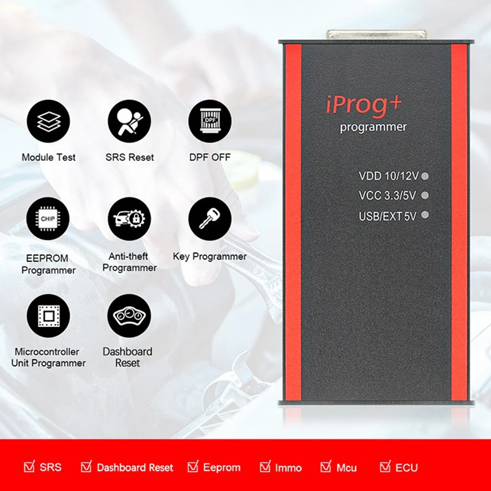 

Программатор Iprog + IPROG Pro V85 ECU для замены Carprog Digiprog Tango