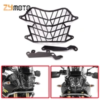 motorcycle aluminium headlight protector grille guard cover protection grill for yamaha tenere 700 2019 2020 2021 tenere700