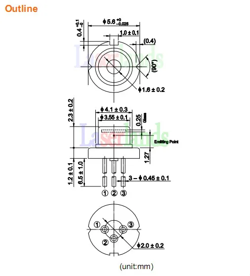 635nm 638nm 700 мВт красный лазерный диод LD HL63193 Фирменная Новинка|ld|ld diode |