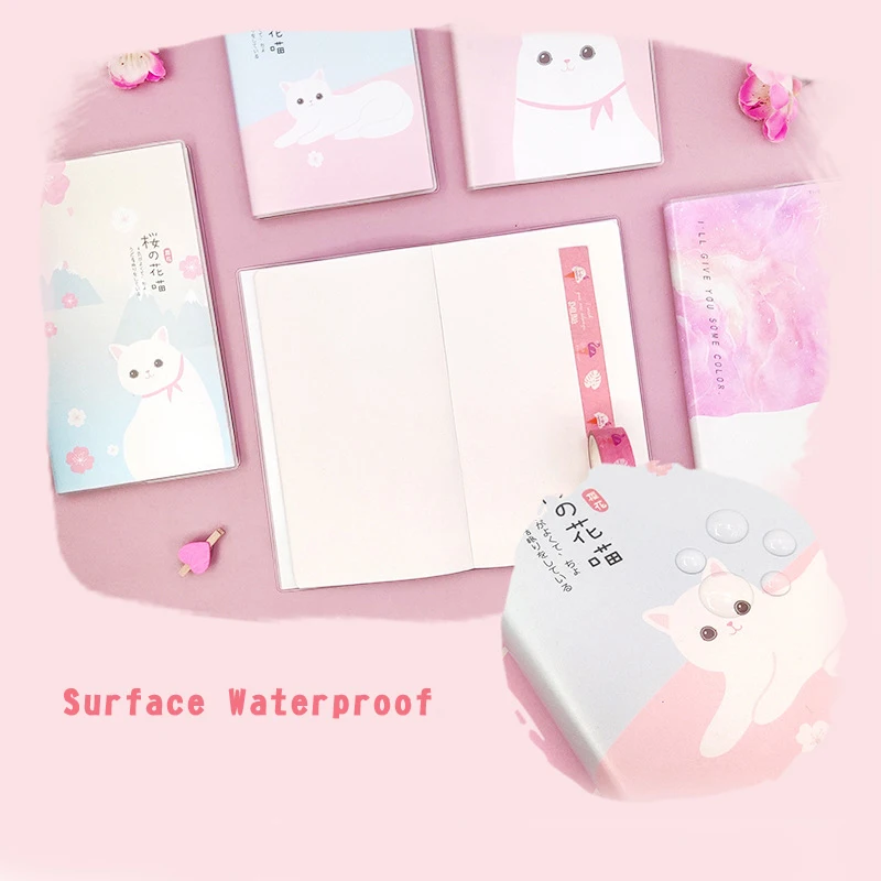 Блокнот cuaderno ежедневник планировщик чистый журнал набор кошка тетрадь для