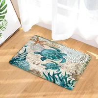 turtleoctopussea horse printed doormat non slip floor rug carpet home decor