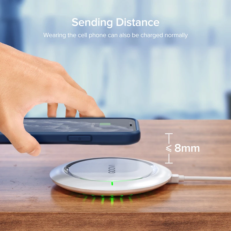 10w fast wireless charger for samsung galaxy s20 s10 s9 s8 note 10 9 8 usb qi charging pad for iphone 11 pro xs max xr x 8 plus free global shipping