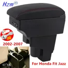 Подлокотник для Honda Jazz, для Honda Fit Jazz 1, автомобильный подлокотник 2002-2007, ящик для хранения, автомобильные аксессуары 2003, 2004, 2005, 2006, 2007